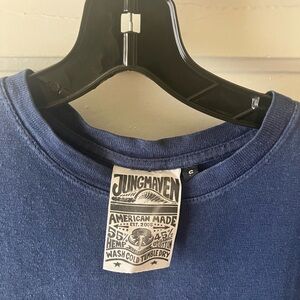 Jungmaven Blue Short Sleeve Tee